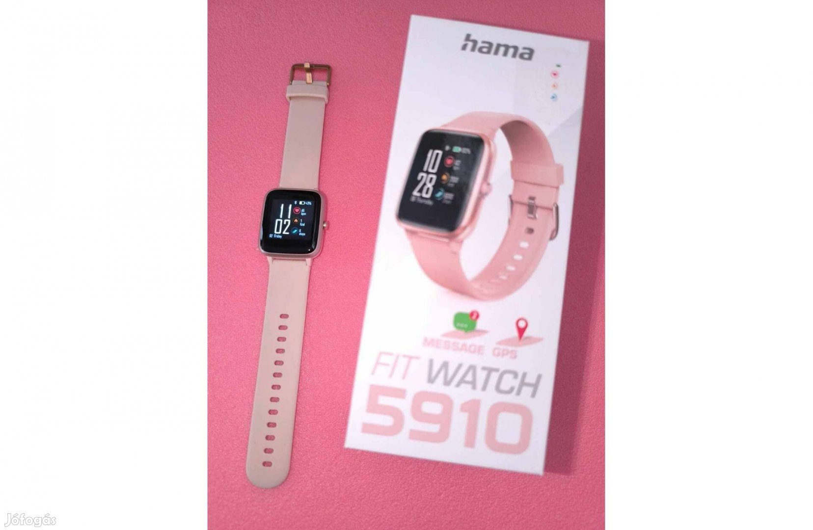 Hama Fit Watch 5910 okosóra, aktivitásmérő - Garanciális