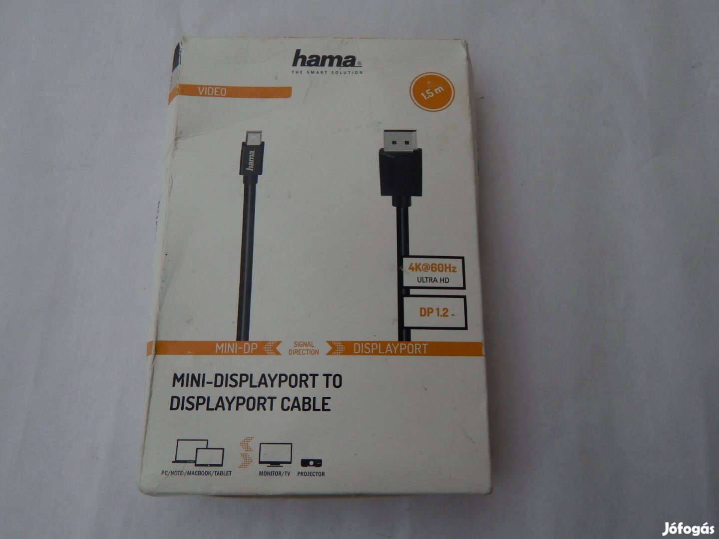 Hama Mini Displayport to Displayport Kábel Átalakító 1,5
