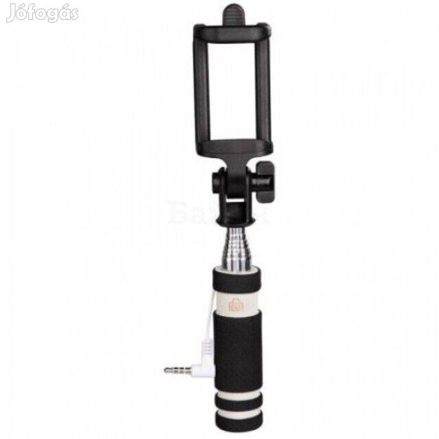 Hama Selfie Pocket black, orange vezetékes kioldóval No.139660