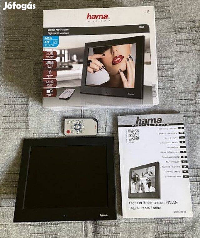 Hama Slimline digitális képkeret 10"-os