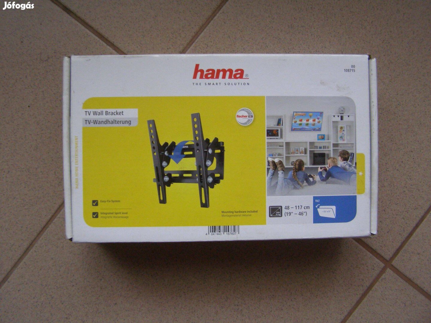 Hama fali tv tartó. (48- 117 cm)