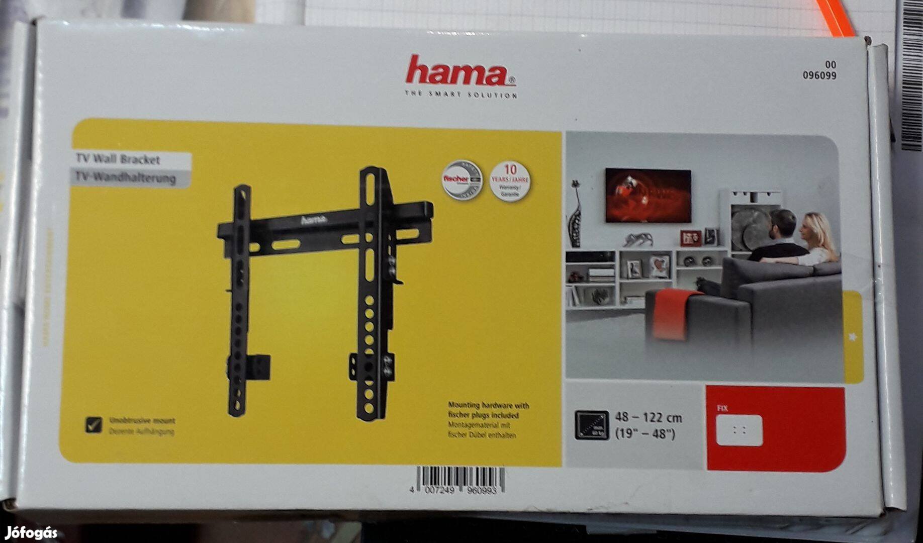 Hama fali tv tartó konzol