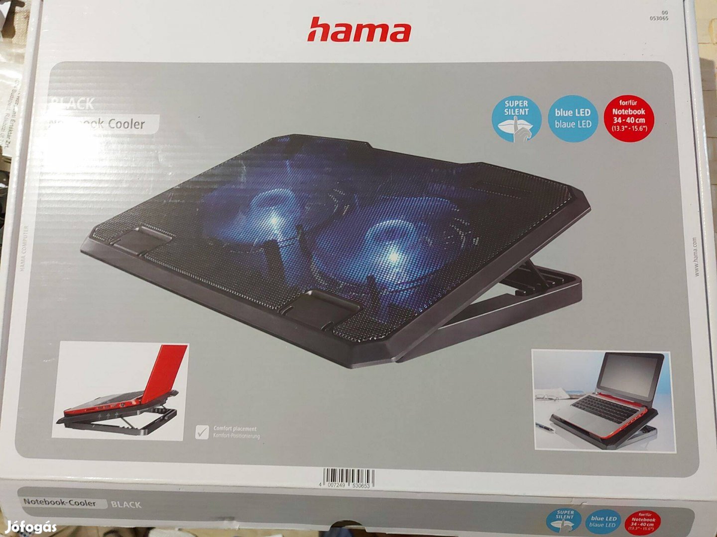 Hama notebook laptop hűtő, mennyii