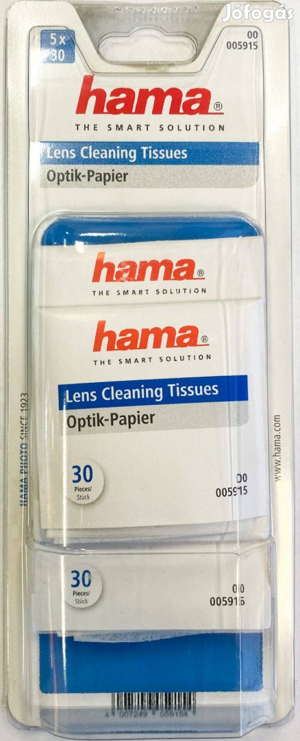 Hama objektív papír 5x30 csomag No. 5915