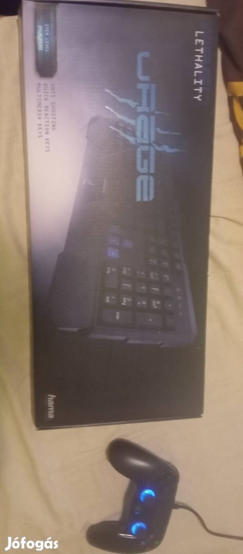 Hama urage billentyűzet PGP PS4 PC Android kontroller