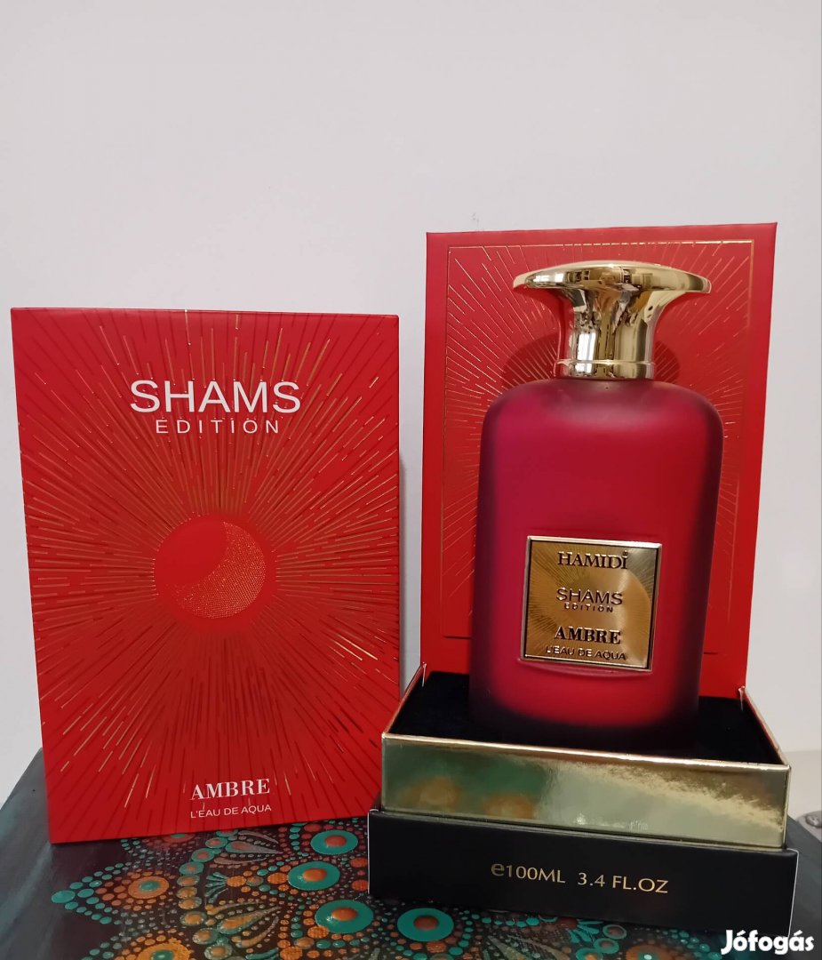 Hamidi shams edition ambre l'eau de aqua parfüm