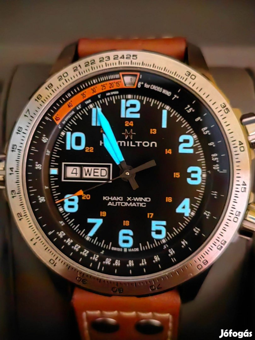 Hamilton Khaki Aviation X-Wind Day Date Automata férfi
