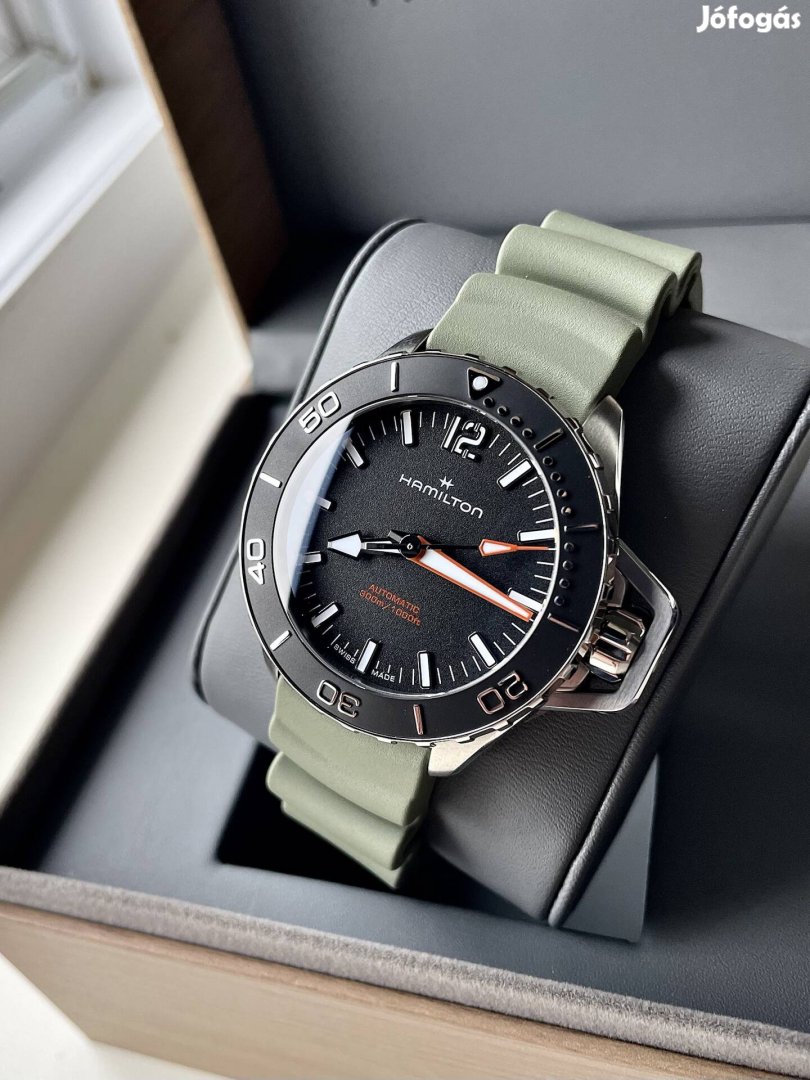Hamilton Khaki Navy Frogman új,garanciás