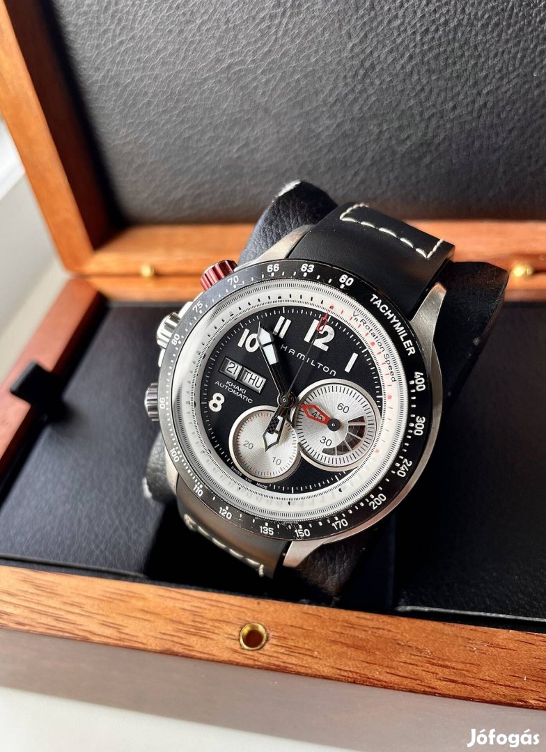 Hamilton Khaki Tachymiler automata óra 