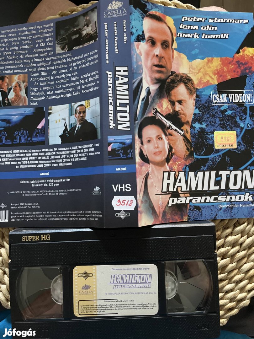 Hamilton parancsnok vhs