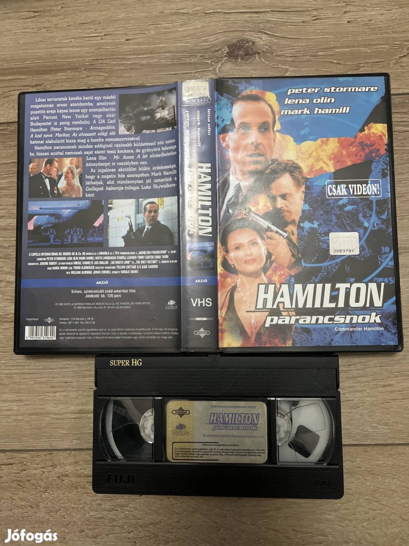 Hamilton parancsnok vhs 