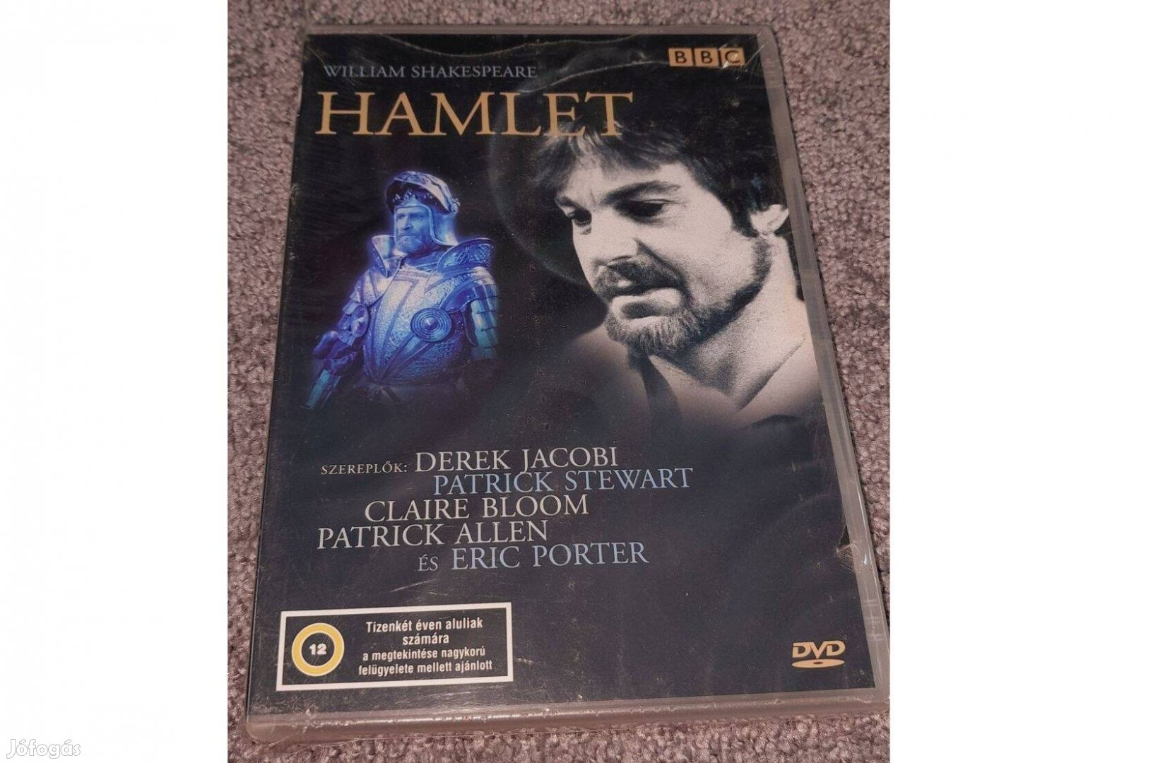 Hamlet DVD (1960) Új, fóliás, Szinkronizált (Derek Jacobi) BBC