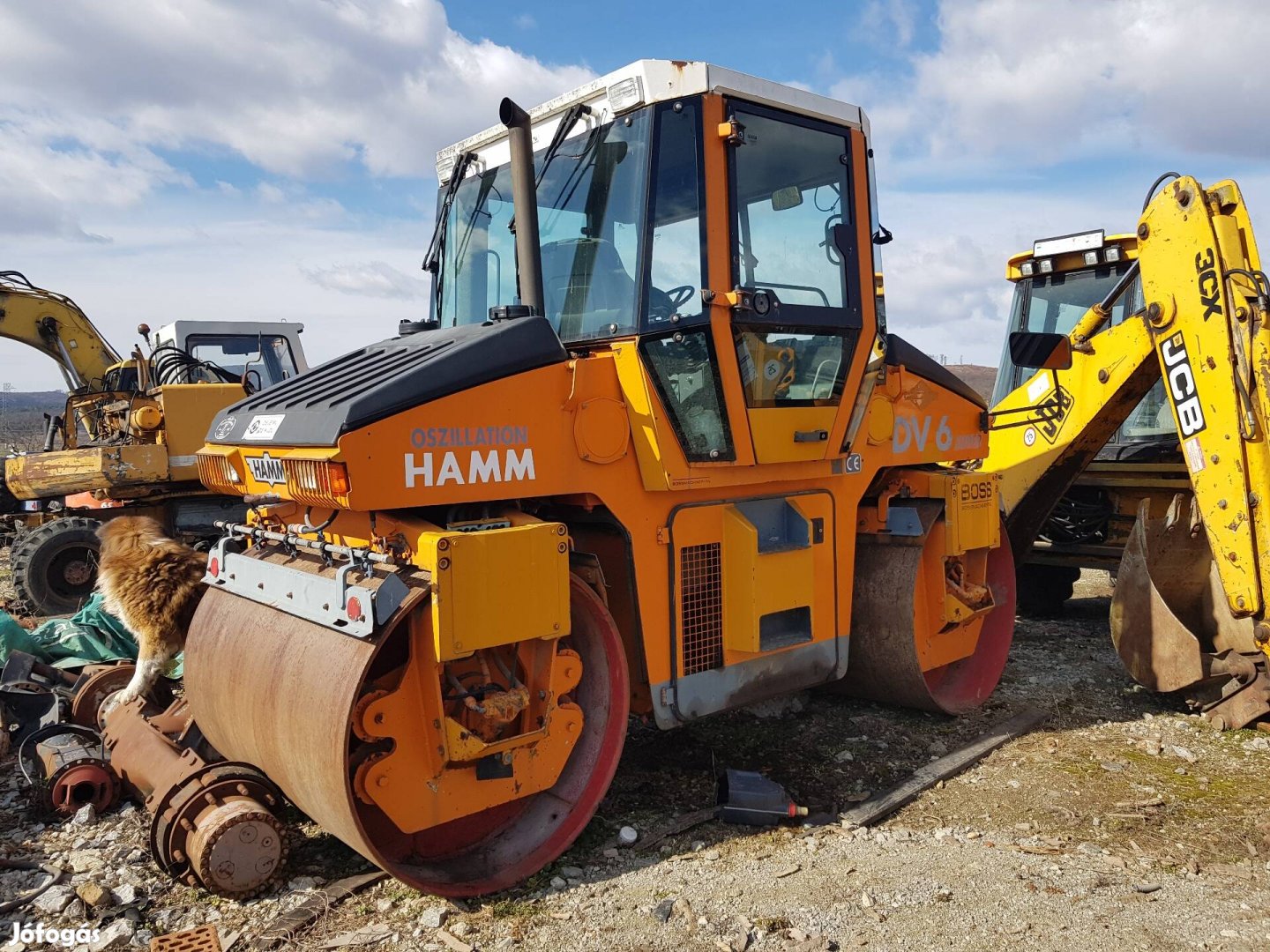 Hamm DV6.úthenger.
