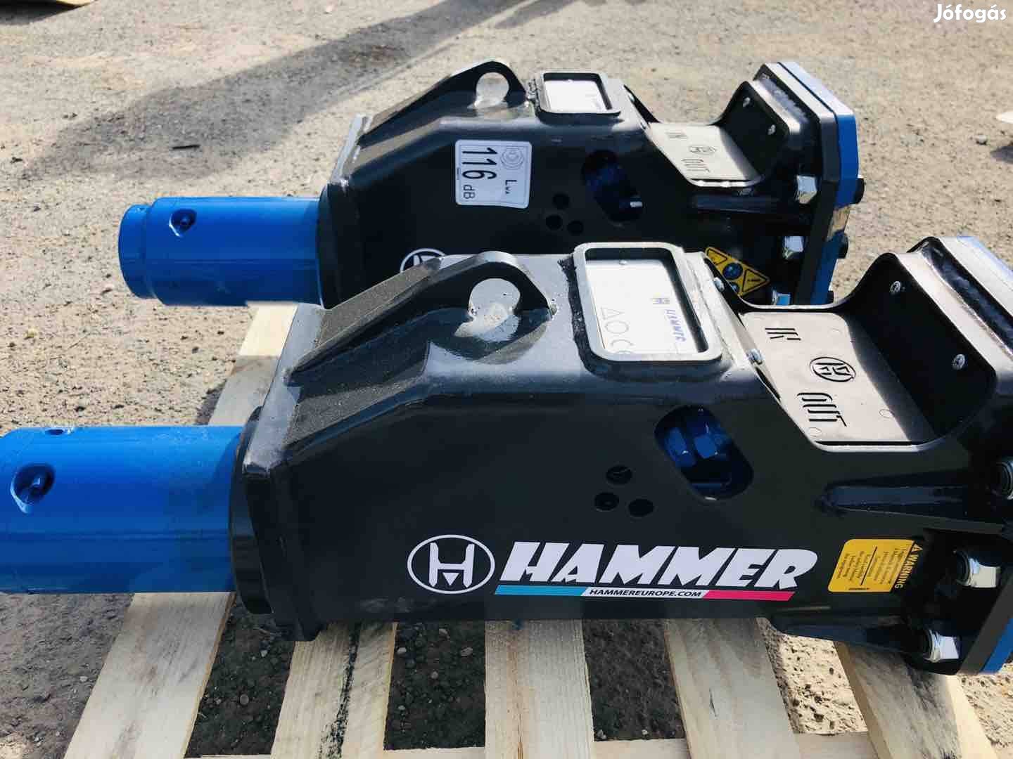 Hammer SB150 Hidraulikus Bontókalapács , Törőfej Jcb Cat Bobcat Kubota