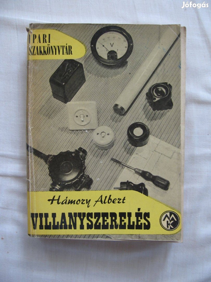 Hámory Albert : Villanyszerelés, könyv