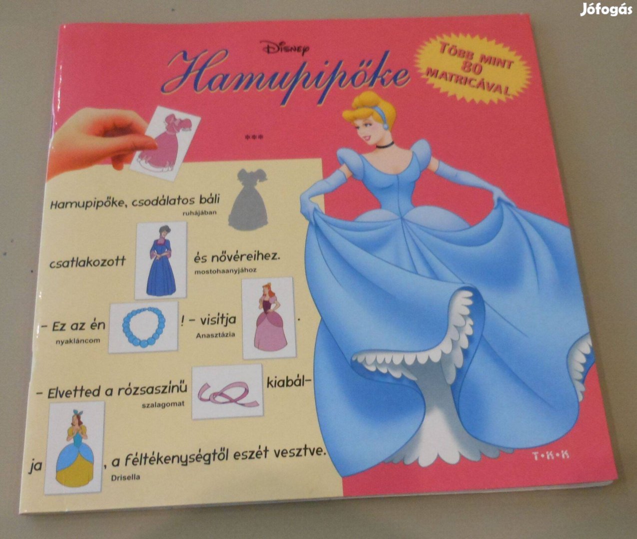 Hamupipőke - matricákkal