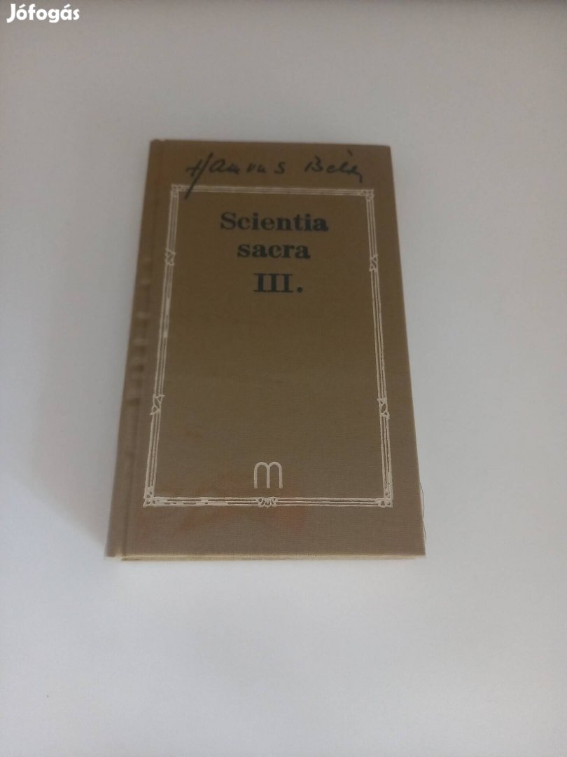 Hamvas Béla: Scientia sacra III.