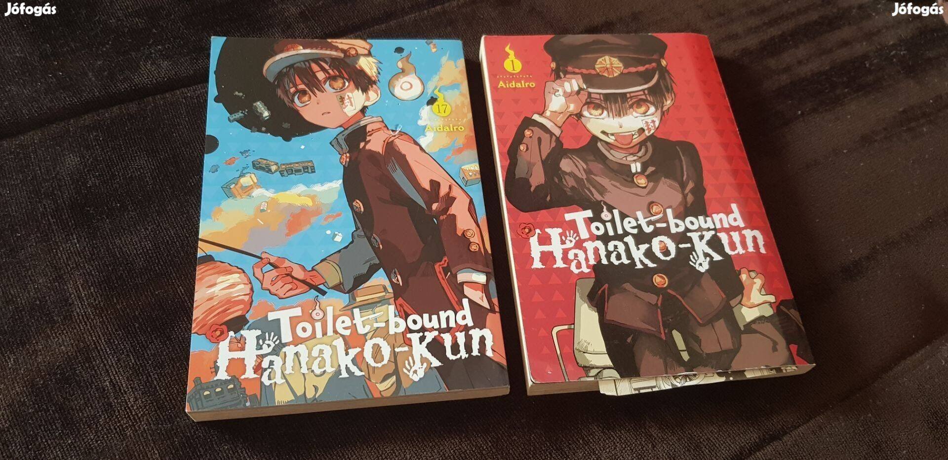 Hanako Kun - Tolilet - bound angol nyelvű manga eladó. 1 és 17 részek