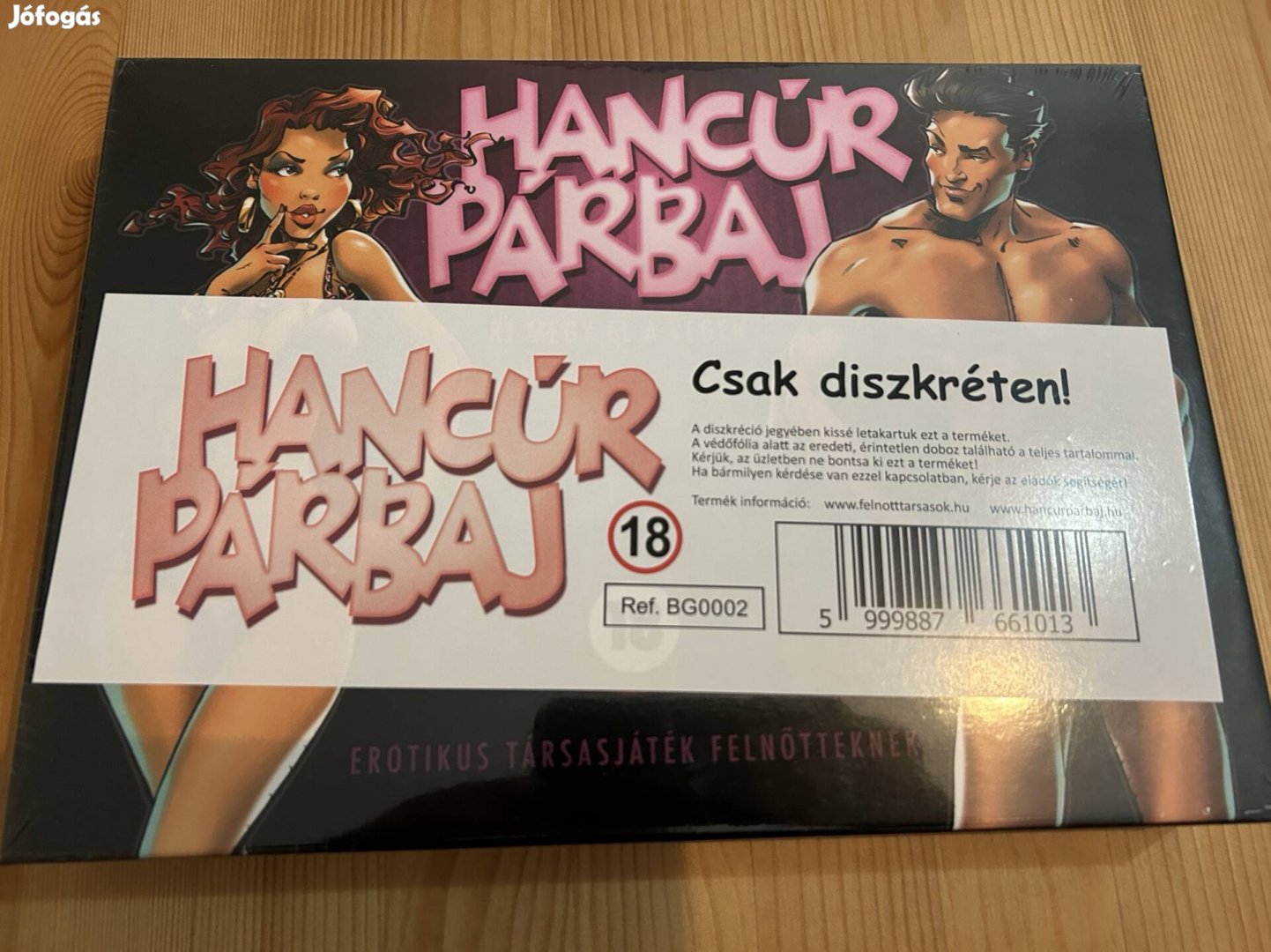 Hancúr felnőtt társasjáték (18+)