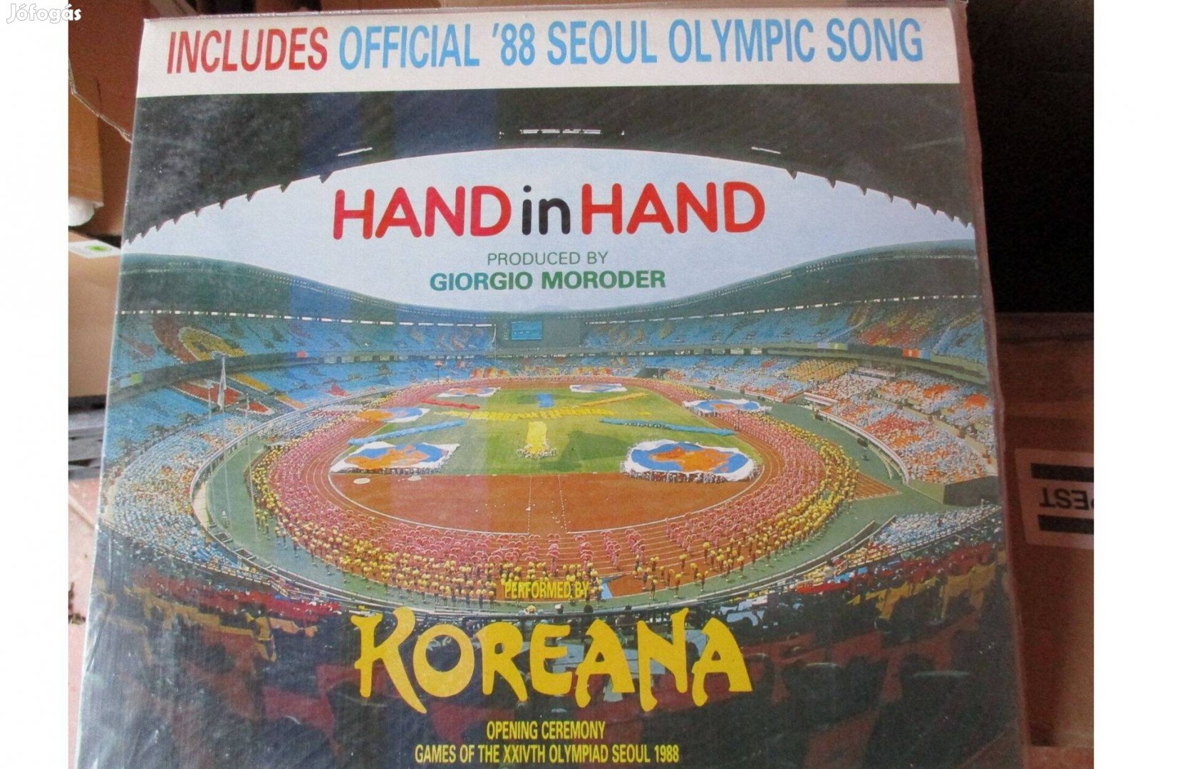 Hand in Hand Koreana bakelit hanglemez eladó