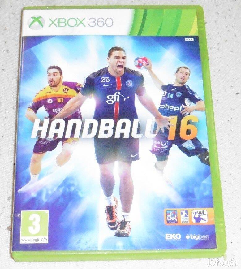 Handball 16 (kézilabda) Gyári Xbox 360 Játék akár féláron