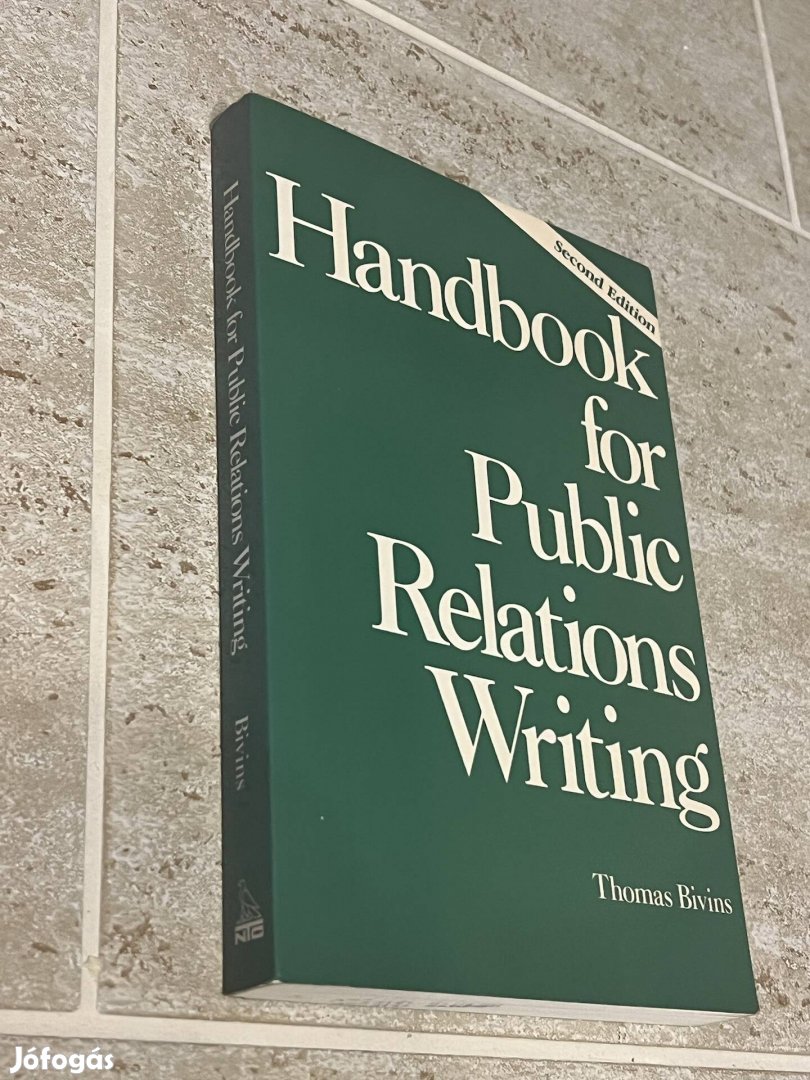 Handbook for Public Relations writing