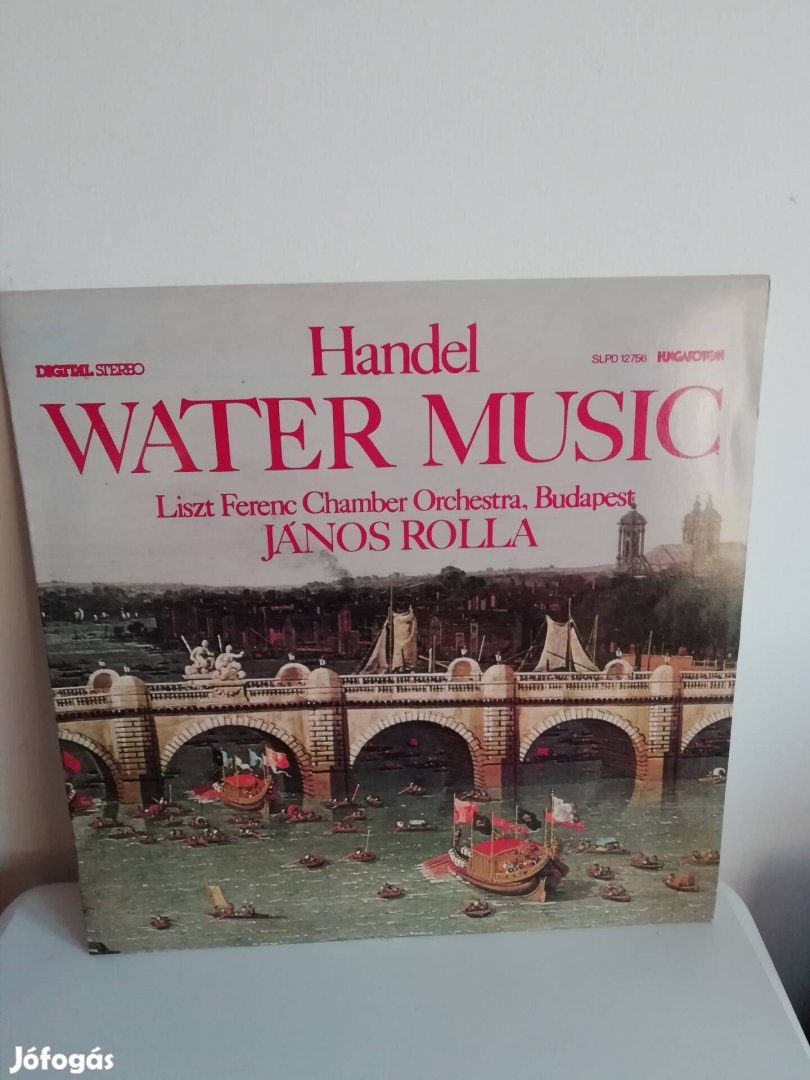 Handel: Water Music, bakelit lemez