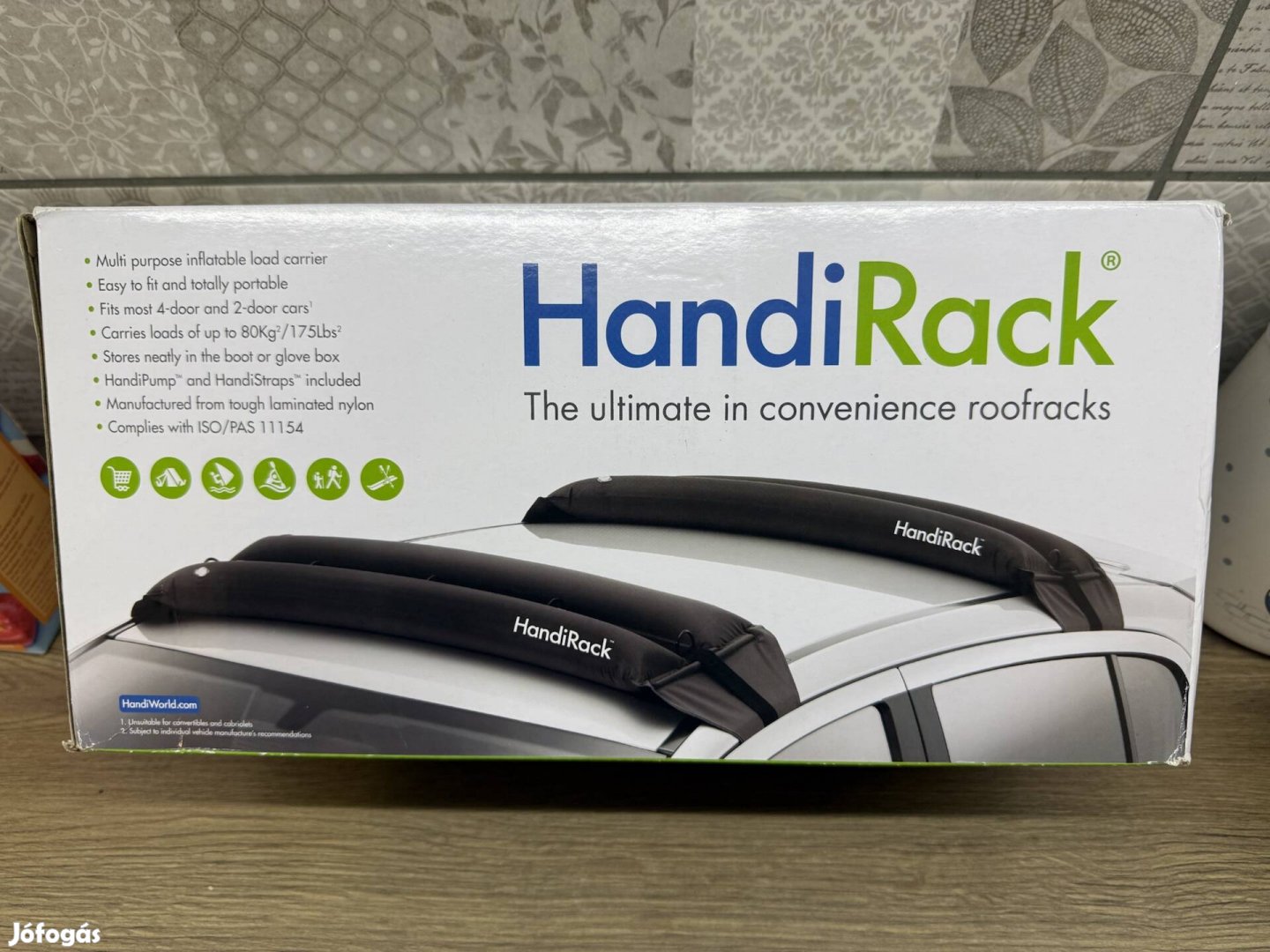 Handirack Tetőcsomagtartó felfújható teljesen új eladó