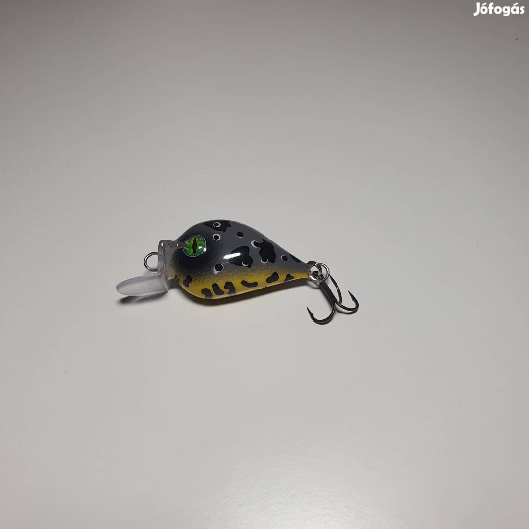 Handmade Steveolures pac-man crank wobbler új 