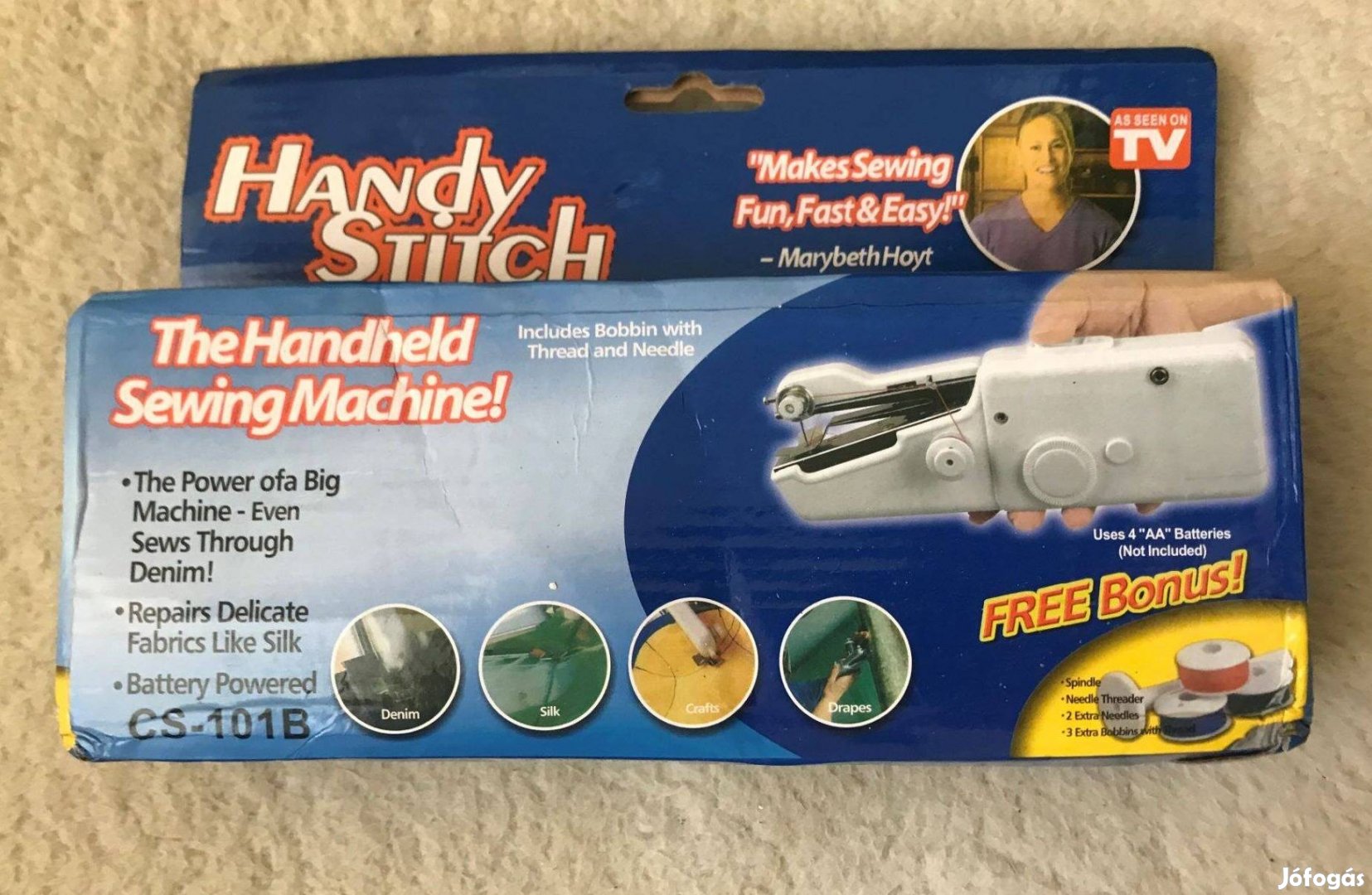 Handy Stitch hordozható mini kézi varrógép