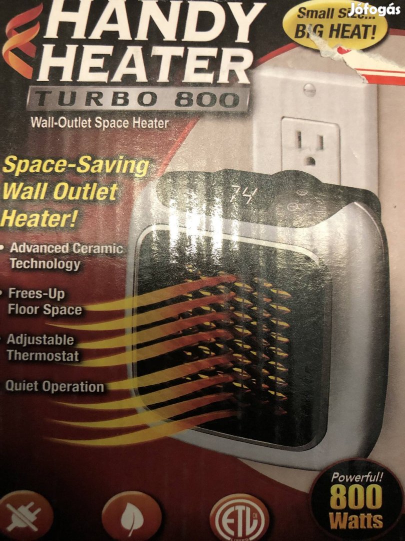 Handy heater turbo 800 hősugárzó