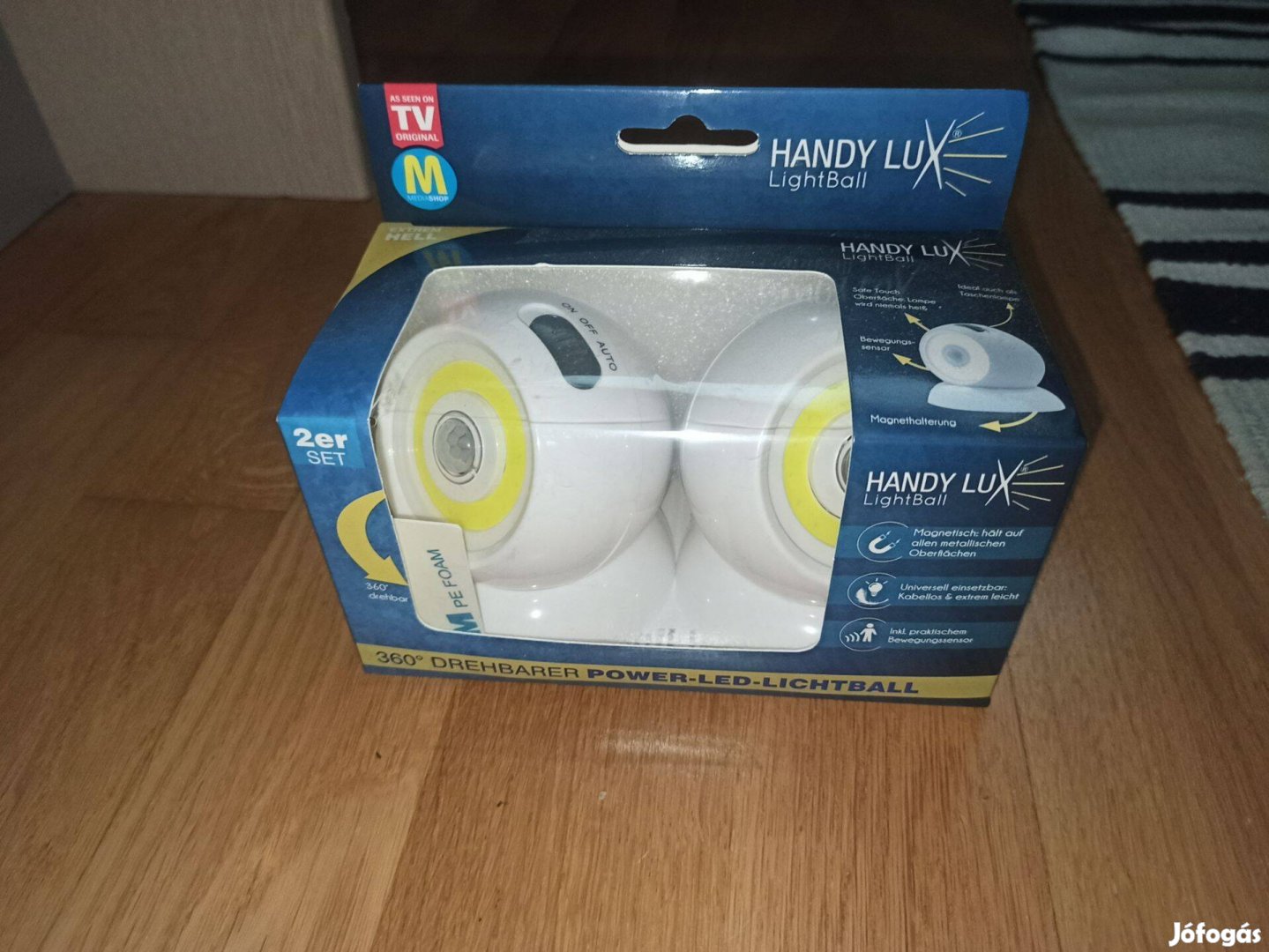 Handylux Lightball 2db mágneses LED lámpa