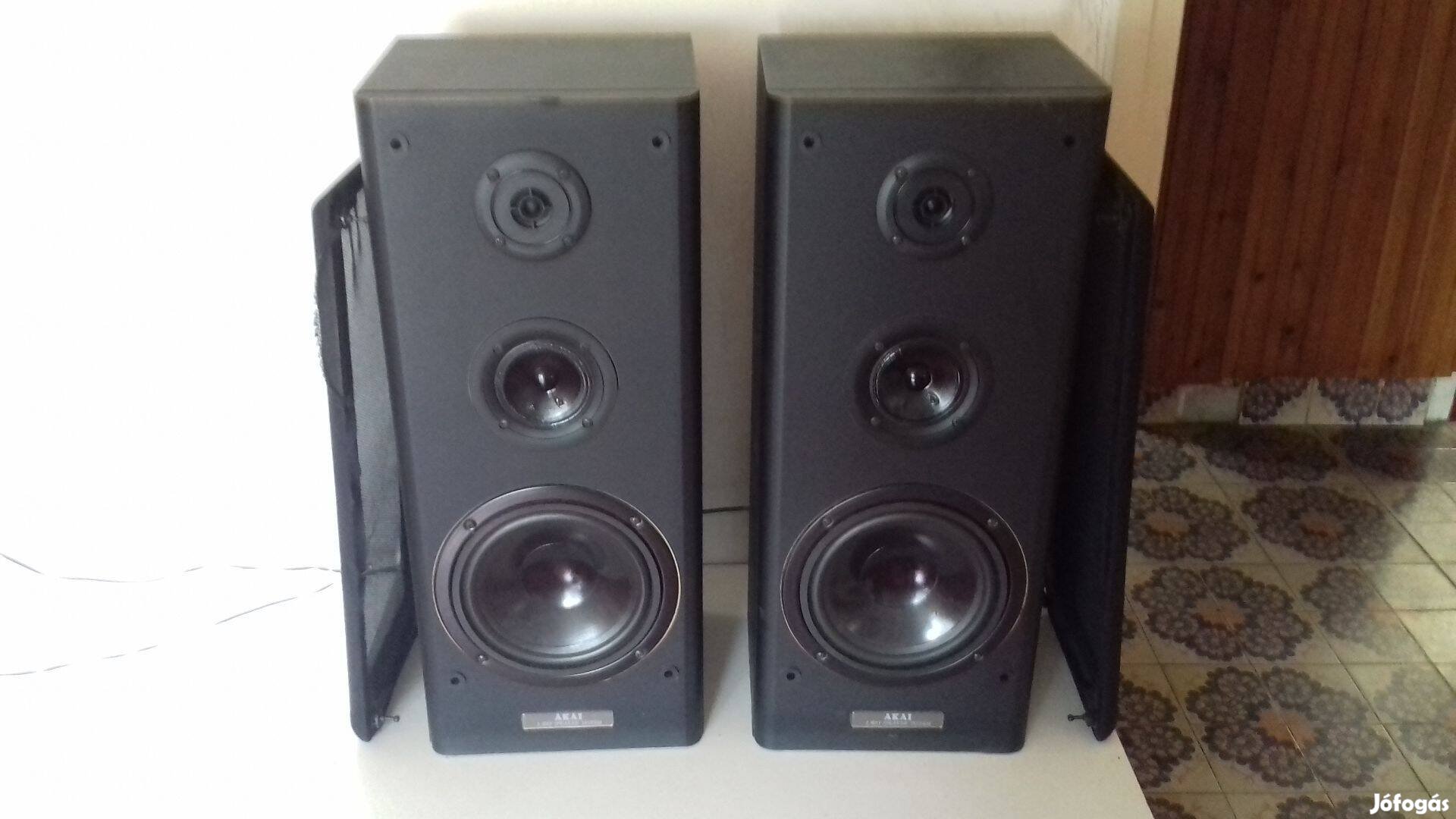 Hangfal Pár Akai 2x120w 8 ohm Eladó Tökéletesen Működik