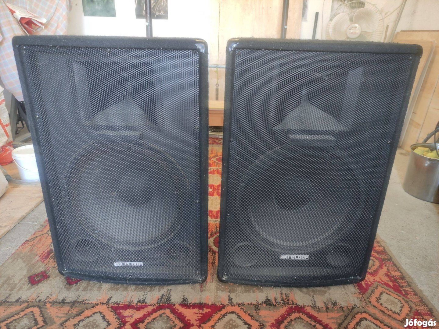 Hangfal eladó. Reloop RSP-15 400watt