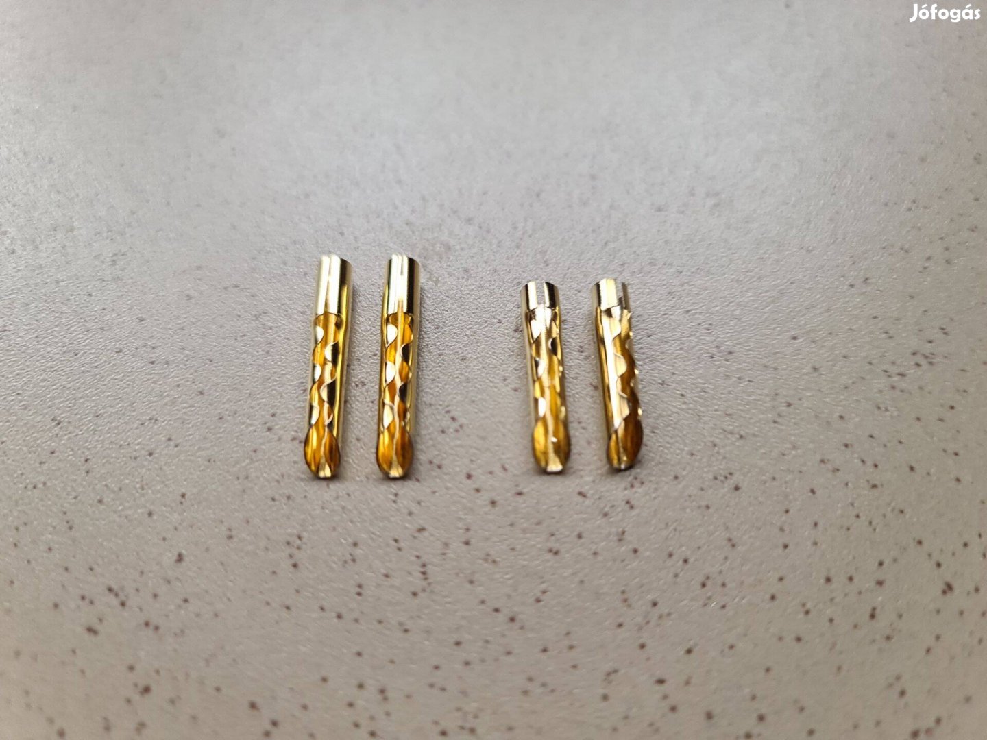 Hangfal kábel banándugó csatlakozó Beryllium-réz, aranyozott bevonat