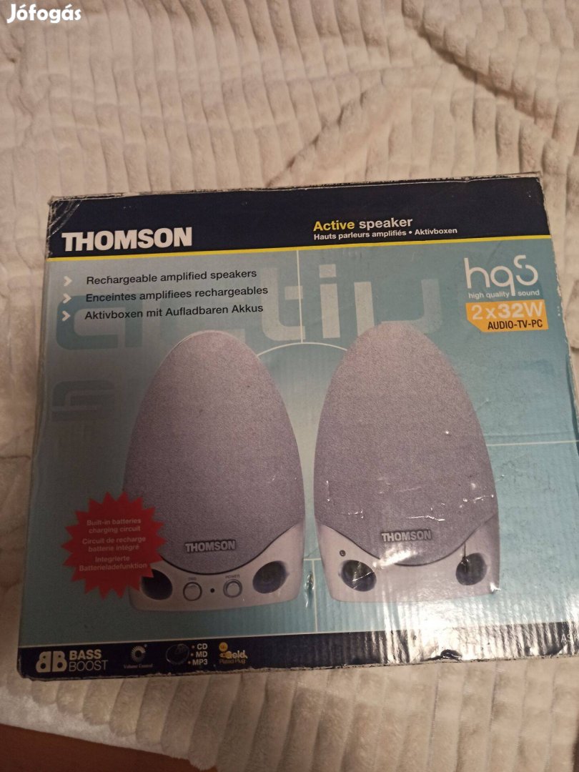 Hangfalkészlet saját dobozában