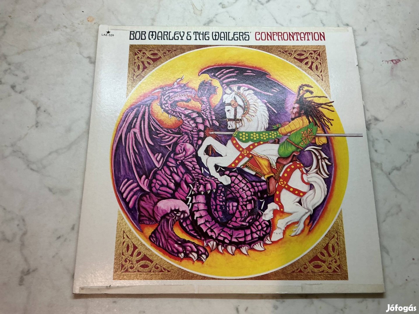 Hanglemez Bob Marley Confrontation Bakelit lemez