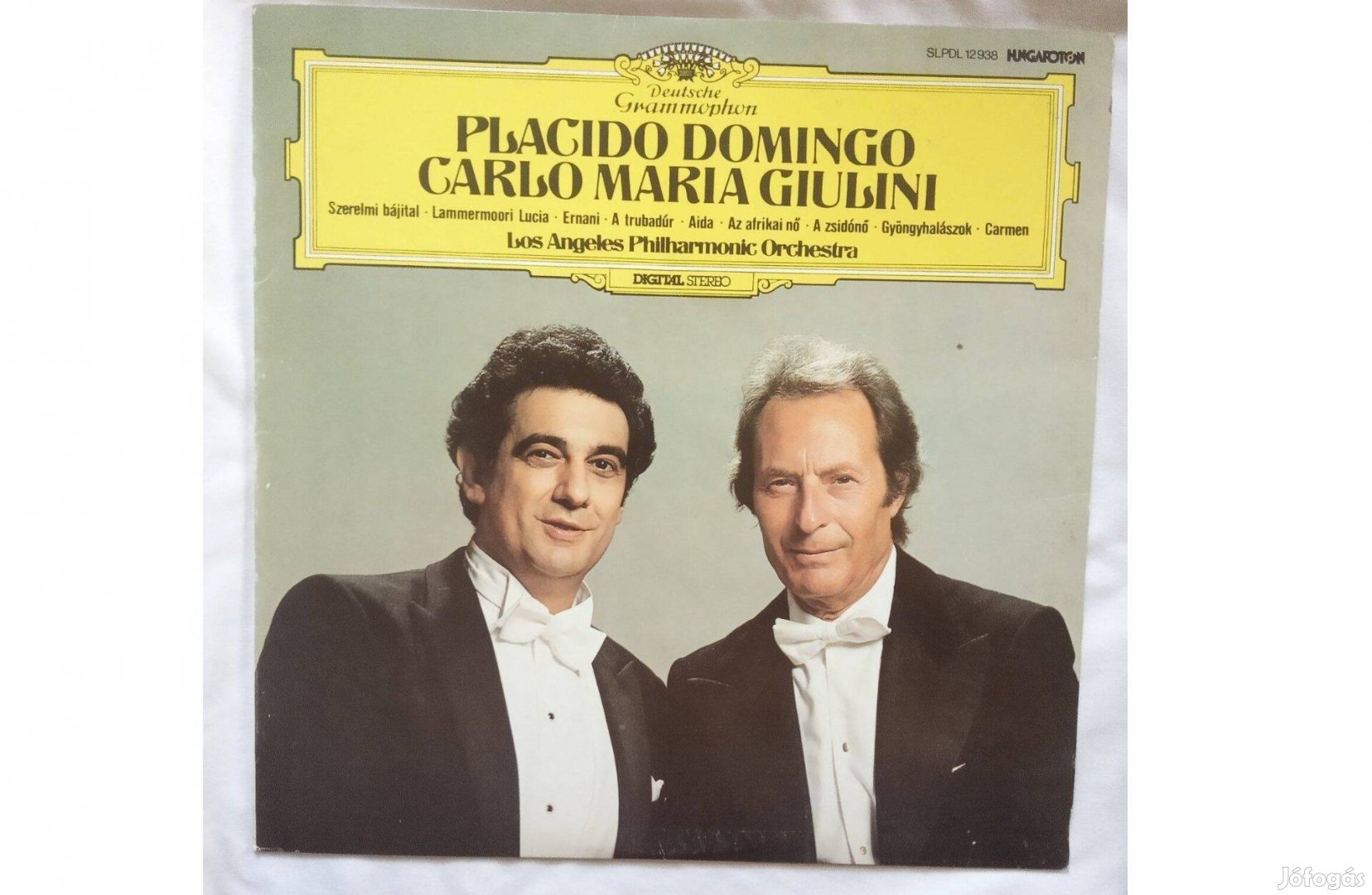 Hanglemez Placido Domingo, Carlo Maria Giulini, Los Angeles Philharmon