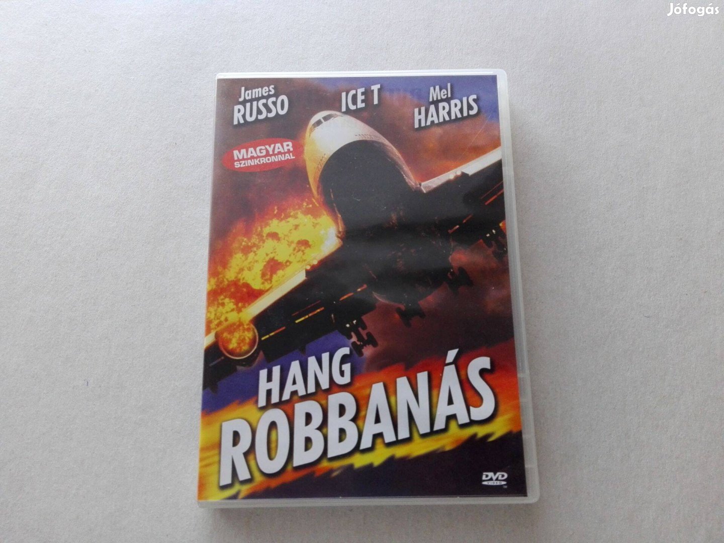 Hangrobbanás c.új, eredeti, magyar nyelvű DVD film eladó !