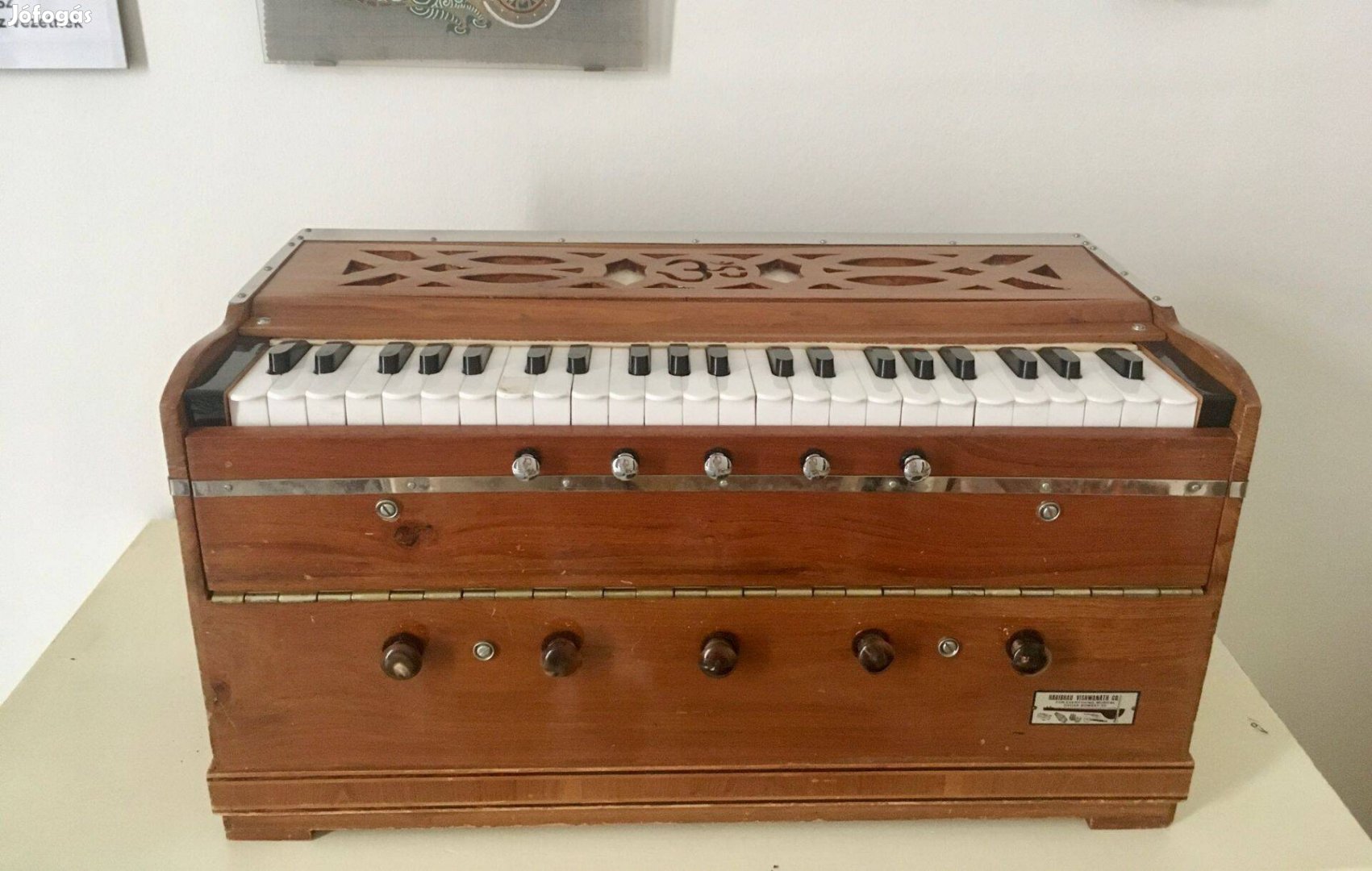 Hangszer: Harmonium Indiából