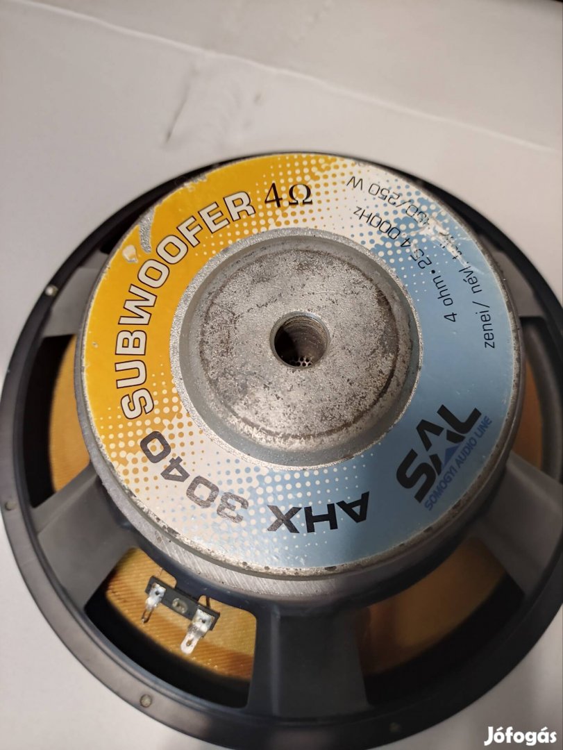 Hangszóró 30cm-es 4ohm eladó