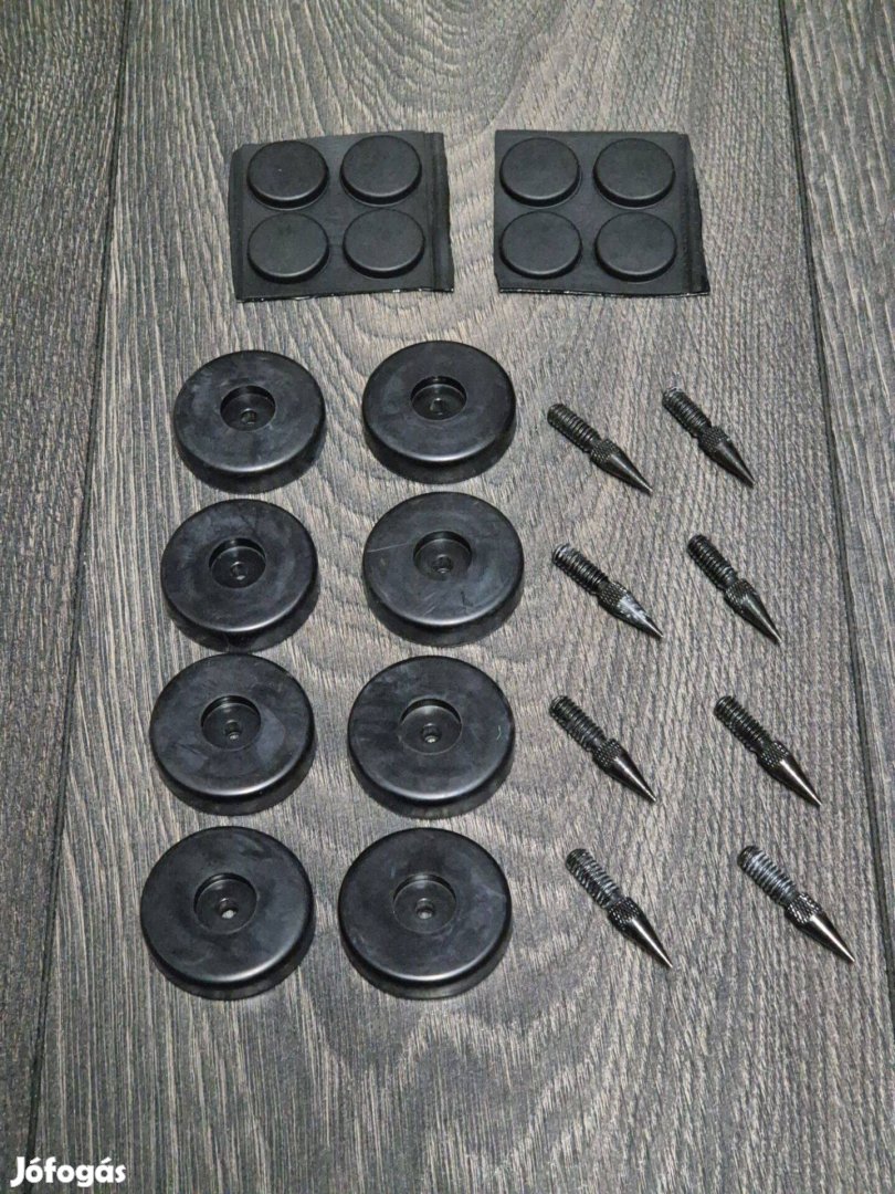 Hangszóró tüske, alátét, gumitalp