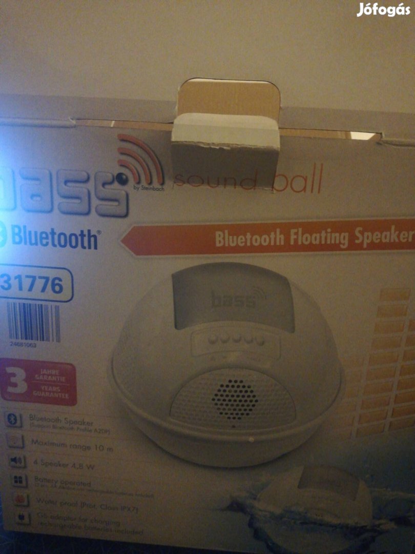 Hangszóró úszólabda - Bluetooth kapcsolattal 