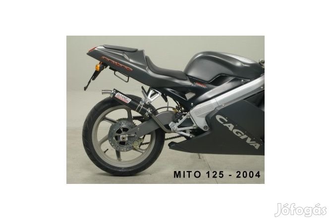 Hangtompító Giannelli Street Carbon Cagiva Mito 125 2 ütemű 1999 - 200