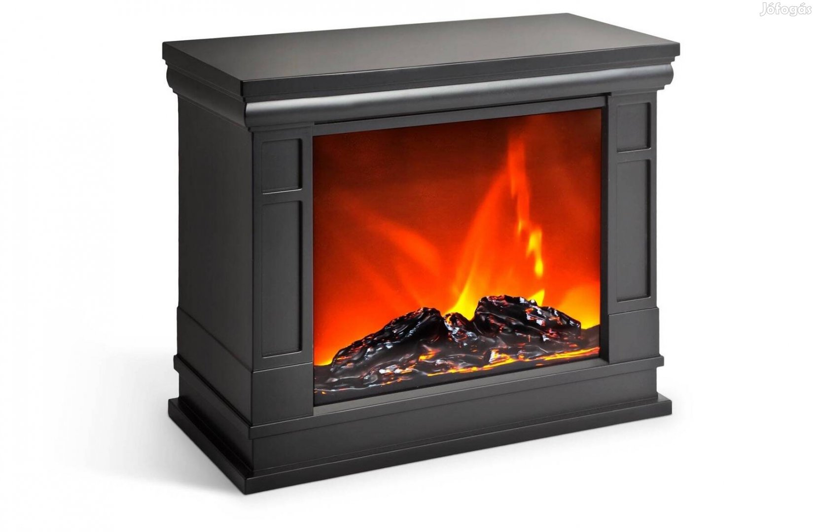Hangulatvilágítás Elemes kandalló LED-es lánghatással -