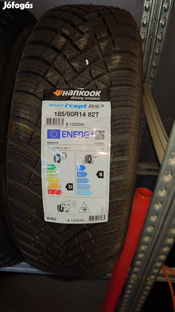 Hankook 185/60r14 4 db vadonatúj téli gumi.