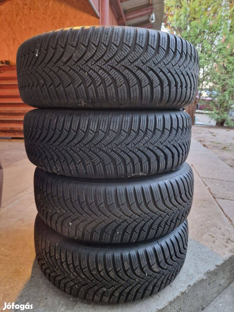 Hankook 185/65R14 ~5000km-t futott téli gumi szett