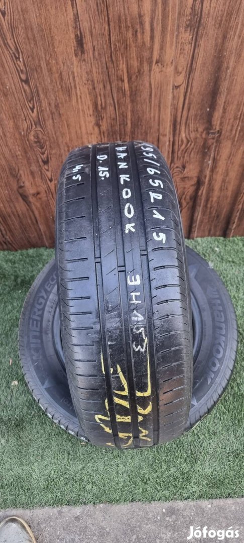 Hankook 195/65 R15 4,5mm 2015-ös Nyári Gumiabroncs 2db #153