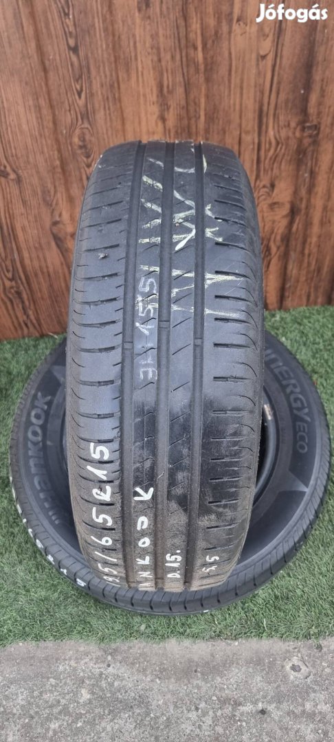 Hankook 195/65 R15 5,5mm 2015-ös Nyári Gumiabroncs 2db #155