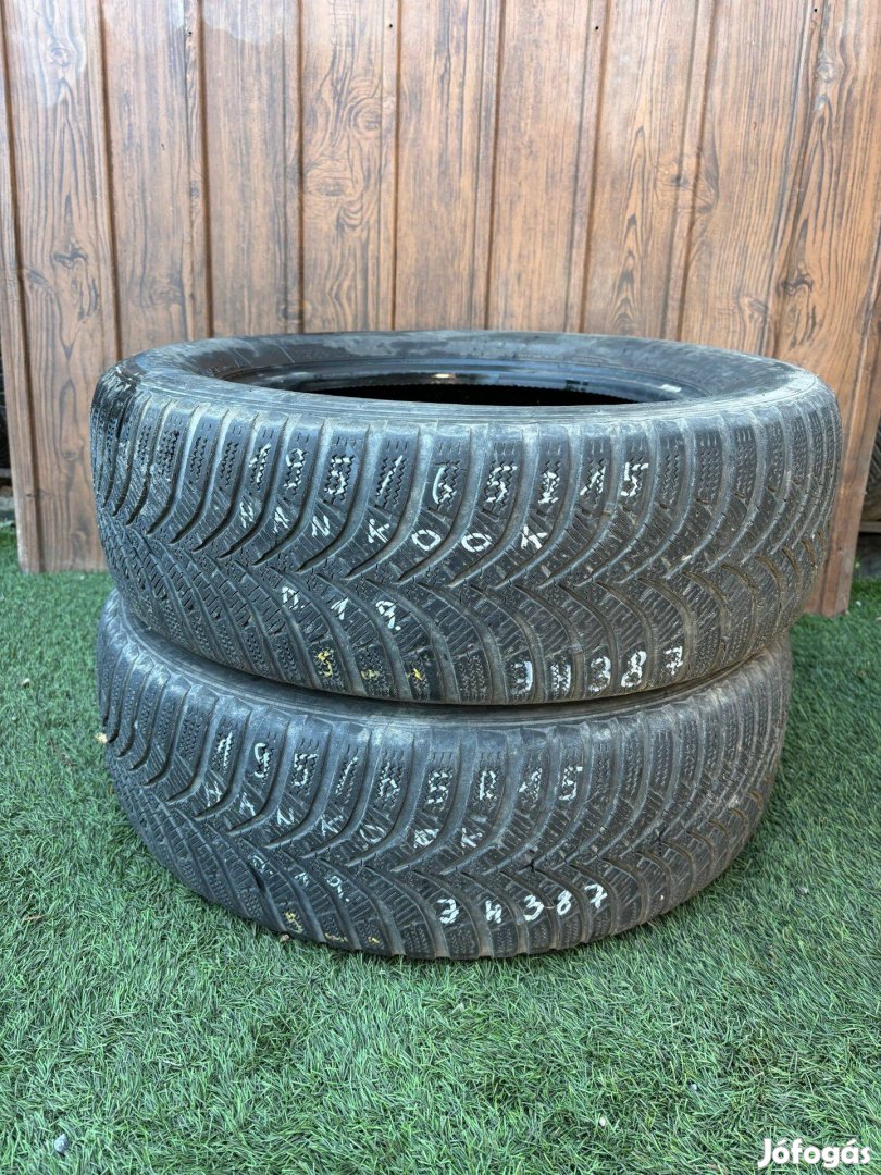 Hankook 195/65 R15 5mm 2019-es Téli Gumiabroncs 2db #387